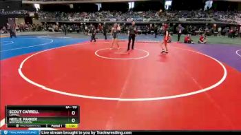 6 lbs Quarterfinal - Scout Carrell, Coppell vs Neelie Parker, Northwest Eaton