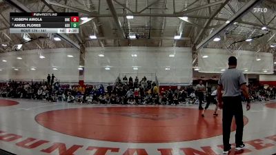 141 lbs 1st Place Match - Joseph Airola, Nebraska-Kearney vs Angel Flores, Adams State