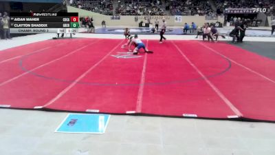 157 lbs Champ. Round 2 - Clayton Shaddix, Great Crossing vs Aidan Maher, Covington Catholic