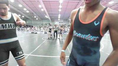 120 lbs Rr Rnd 1 - Tre Antoine, 5forty Brawlers II vs Jasiah Pagan, Gold Medal Wrestling Club - Easton