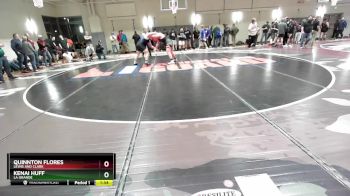 285 lbs Quarterfinal - Kenai Huff, La Grande vs Quinnton Flores, Lewis And Clark