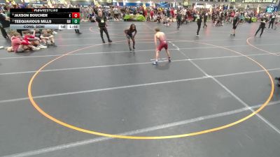 113 lbs Cons. Semi - Teequavious Mills, Roundtree Wrestling vs Jaxson Boucher, Unattached