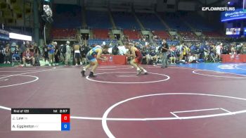 170 lbs Rnd Of 128 - Jacob Law, Oklahoma vs Austin Eggleston, New York