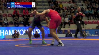 86 kg Final 3-5 - Ivan Ichizli, Moldova vs Arslan Bagaev, Individual Neutral Athletes