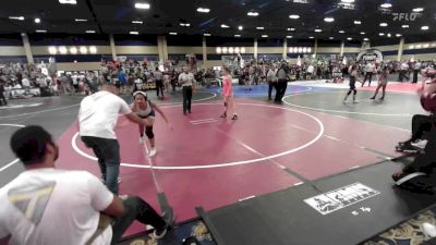 123 lbs Consi Of 8 #1 - Kinzley Sanchez, Grindhouse WC vs Elana Baker, Threshold WC