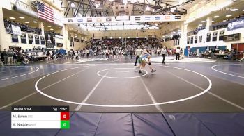 145 lbs Round Of 64 - Melvin Ewen, Osceola High School vs Alexander Naddeo, St. Joseph Regional