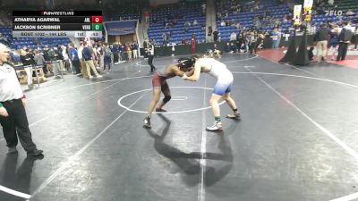 144 lbs Consi Of 32 #2 - Atharva Agarwal, Arlington vs Jackson Scribner, Vergennes