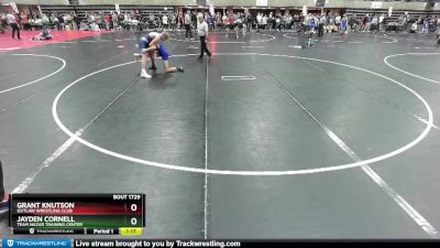 128 lbs Cons. Round 5 - Jayden Cornell, Team Nazar Training Center vs Grant Knutson, Outlaw Wrestling Club