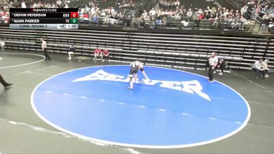 6A 150 lbs Cons. Round 2 - Devon Peterson, Herriman vs Nash Parker, Pleasant Grove
