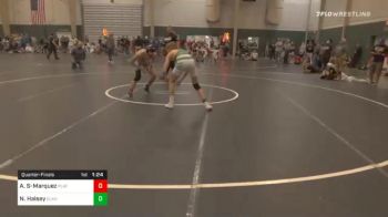 120 lbs Quarterfinal - Adrian Salazar-Marquez, Platte Valley vs Nathan Halsey, Elkhorn Valley