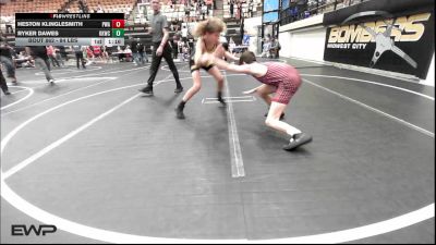 84 lbs Final - Heston Klinglesmith, Perry Wrestling Academy vs Ryker Dawes, Keystone Kids Wrestling Club