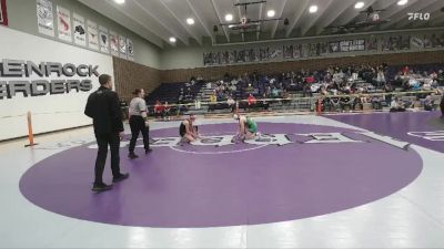115 lbs Champ. Round 1 - Emellia Winfrey, Tongue River vs Allie Coe-Daugherty, Kelly Walsh