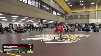 133 lbs 5th Place Match - Matt Englehardt, West Liberty vs Jimmy Baumann, Ohio Wesleyan