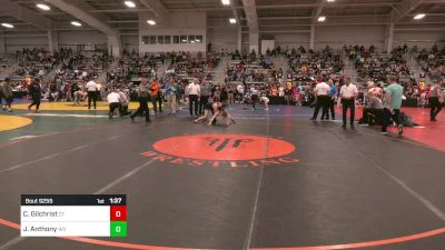120 lbs Semifinal - Calli Gilchrist, CT vs Justice Anthony, WV