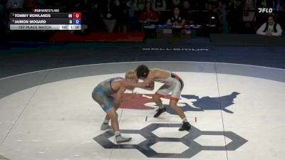 157 lbs 1st Place Match - Tommy Rowlands, Ohio vs Jaimon Mogard, Iowa
