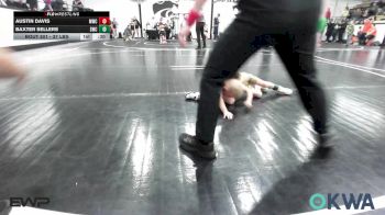 37 lbs Rr Rnd 1 - Austin Davis, Moodys Wrestling Club vs Baxter Sellers, Salina Wrestling Club