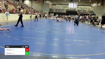 76 lbs Consolation - Jett Risner, Georgia vs Jayce Brown, Rockmart Takedown Club