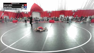 74 lbs Champ. Round 3 - Ripley Smith, Stillwater Area Wrestling vs Dax Buttell, Wrestling Brotherhood