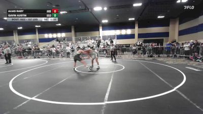 157 lbs Round Of 32 - Alias Raby, Anderson Wrestling vs Gavin Austin, Gold Rush Wr Ac
