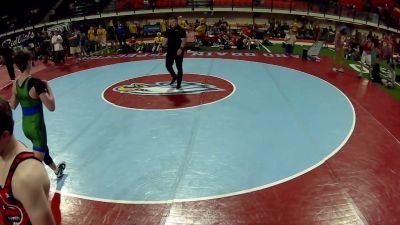 126 lbs Conley Evans, Utah 2 HS Boys vs Adrien Lara, Montana 2 HS Boys