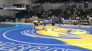 125 lbs Cons. Round 2 - Malachi Macedonio, Shorter vs Mason Moody, Coker