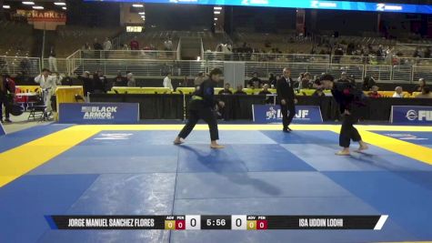 Isa Uddin Lodhi vs Jorge Manuel Sanchez Flores 2025 Pan Jiu Jitsu IBJJF Championship