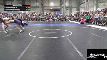 190 lbs Champ. Round 1 - Christian Simmers, Junction City vs Samson Tootle, Jr Viking