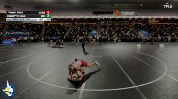 285 lbs Champ. Round 1 - Emmett Elling, Hampton-Dumont-CAL vs Owen Shea, Antioch