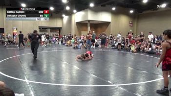 65 lbs Round 2 (6 Team) - Bradley Crowe, MF Dynasty vs Arman Bassiri, NC National Team White