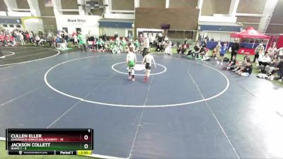 67 lbs Champ Round 1 (16 Team) - Cullen Eller, Sanderson Wrestling Academy vs Jackson Collett, Idaho 2