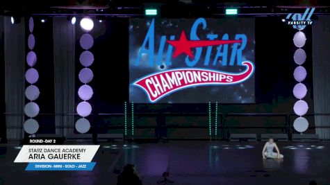 Starz Dance Academy - Aria Gauerke [2025 Mini - Solo - Jazz Day 2] 2025 ASCS Dance Grand Nationals & Cheer Showdown