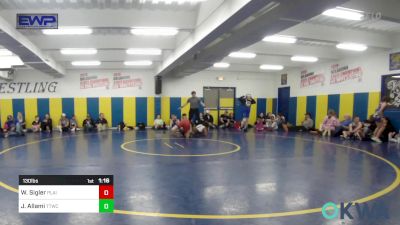 130 lbs Rr Rnd 2 - Wyatt Sigler, Plainview Youth Wrestling Club vs Jayvyn Allami, Team Tulsa Wrestling Club