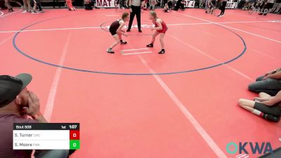 61 lbs Rr Rnd 1 - Scout Turner, Cowboy Wrestling Club vs Sutton Moore, Perry Wrestling Academy