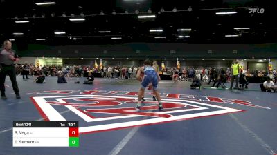 138 lbs Quarterfinal - Sergio Vega, AZ vs Eren Sement, PA