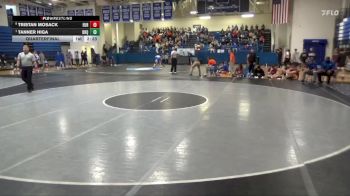 133 lbs Quarterfinal - Tanner Higa, University Of Dubuque vs Tristan Mosack, Eureka