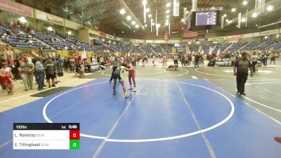 130 lbs Consolation - Leo Ramirez, Bear Cave WC vs Ethan Tillinghast, Bear Cave WC