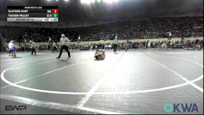 120 lbs Round Of 16 - Slayden Hunt, Shelton Wrestling Academy vs Tucker Pelley, D3 Wrestling Cluib