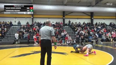 150 lbs Semifinal - Germaine Ngoma, Xavier, Cedar Rapids vs Noah Howk-Erwin, Linn-Mar