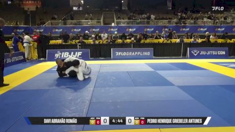 Pedro Henrique Griebeler Antunes vs Davi Abrahão Romão 2026 Pan Jiu Jitsu IBJJF Championship