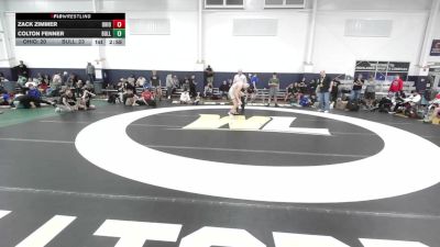 140 lbs Quarterfinal - Zack Zimmer, Ohio Gold-MS vs Colton Fenner, Bulldog Premier-MS