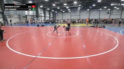 56 lbs Round 4 - 2:15pm Saturday - Maverick Elliott, Mat Assassins vs Jett Cavazos, Southwest Elite