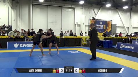 MICHELE O. vs ANITA SHAMEE 2025 World IBJJF Jiu-Jitsu No-Gi Championship