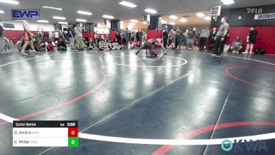 126 lbs Consolation - Grady Andra, Maize Wrestling Club vs Cortavious Miller, Cowboy Wrestling Club