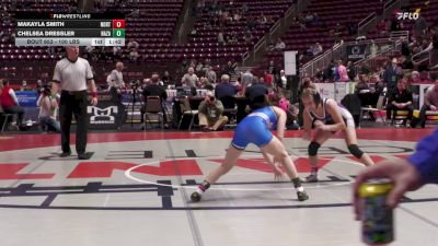 100 lbs Quarterfinal - Makayla Smith, Northern York-G vs Chelsea Dressler, Nazareth-G