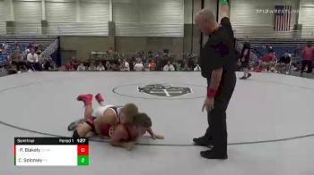 141 lbs Semifinal - Phoenix Blakely, Alber Athletics vs Cole Solomey, Midwest RTC
