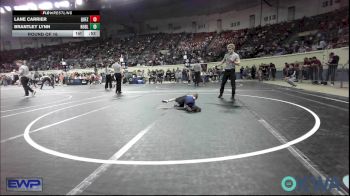 37 lbs Round Of 16 - Lane Carrier, Quezada Wrestling Academy vs Brantley Lynn, Noble Takedown Club