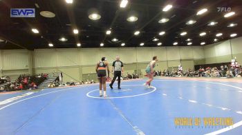 150 lbs Rr Rnd 2 - REMINGTON LAFLAMME, Untouchables Girls Teal vs Teegan Steward, Edmond North Girls