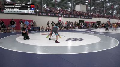 70 kg Champ. Rd Of 32 - Thomas Johnson, Charleston Regional Training Center vs Anderson Heap, CLT Regional Training Center
