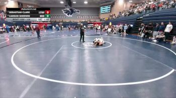 106 lbs 3rd Place Match - Sebastian Clark, Austin Lake Travis vs Carson Sherwin, Moore