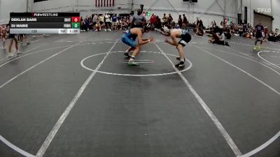 126 lbs Round 4 (6 Team) - Deklan Barr, Team Shutt Garnett Trained vs DJ Mabie, Front Royal WC